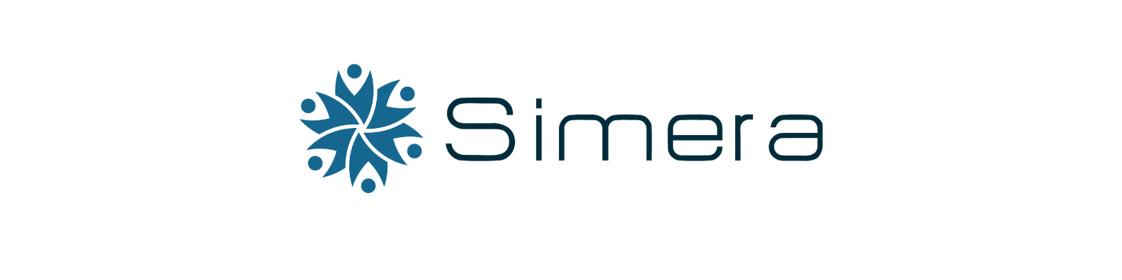 Simera logo inside a banner, no background